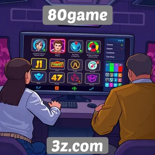 Avaliação da interface do usuário no 80game